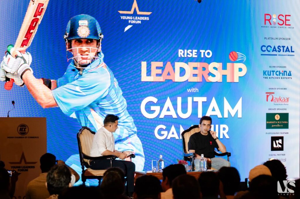 ICC YLF - Rise to Leadership with Gautam Gambhir